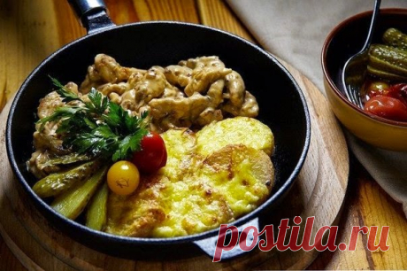 Шустрый повар.: Фрикасе из курицы с картофелем