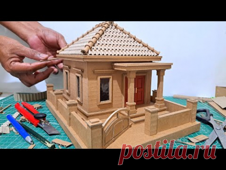CARA MEMBUAT RUMAH KECIL DARI KARDUS
