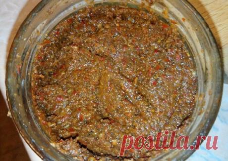 Аджика по-Абхазски (острая) #заготовки Автор рецепта Дарина Копытина - Cookpad