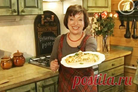 Блинные рулеты от Елены Чекаловой