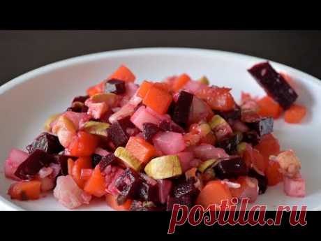 Винегрет без картошки для диабетиков 2 типа, для снижения холестерина и веса