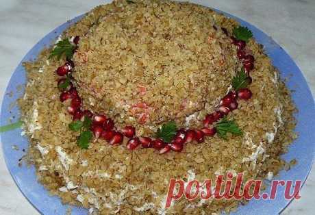 Салат "Соломенная шляпка"