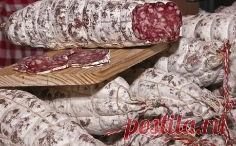 Домашняя копченая колбаса без оболочки по-неаполитански. Рецепт для обычной кухни - Steak Lovers - Медиаплатформа МирТесен