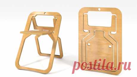 Складной стул(фанера 21мм) | chertezhi-zakazhi.ru