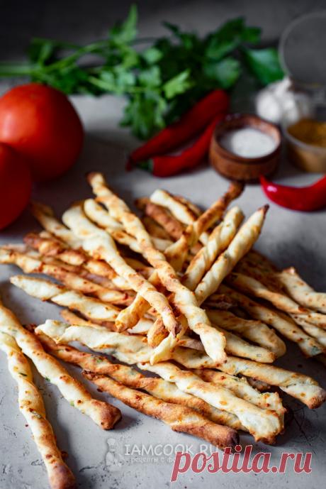 Сырные палочки на кефире в духовке — рецепт с фото пошагово