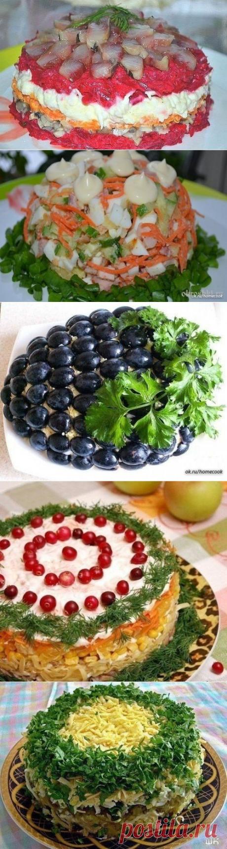 10 Рецептов приготовления праздничных салатов » В сети – себя просвети!