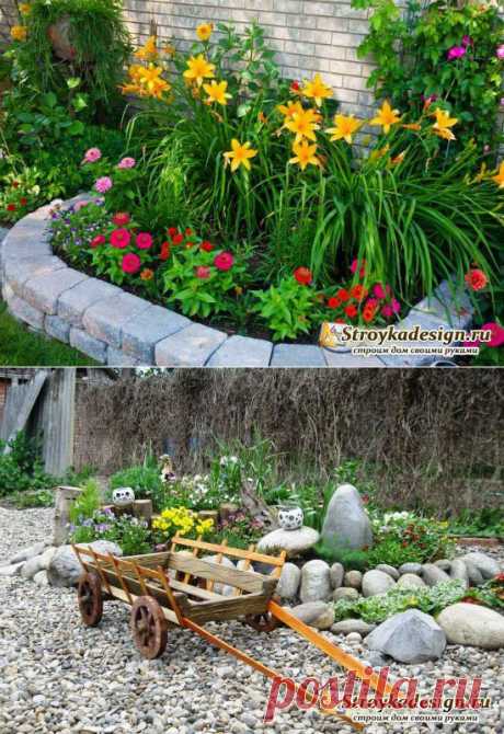 Как украсить участок своими руками. Самые интересные идеи с фото.