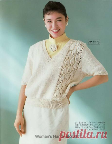 Будьте великолепны и женственны в вязаных изделиях. Японские модели и узоры помогут создать вам романтический образ | Сундучок с подарками | Дзен