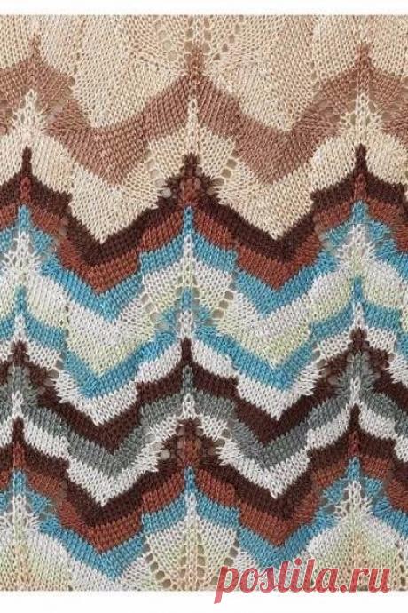 Узоры для вязания спицами 169