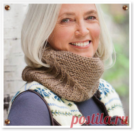 Снуд Ambrosia by Katya Frankel - блог экспертов интернет-магазина пряжи 5motkov.ru