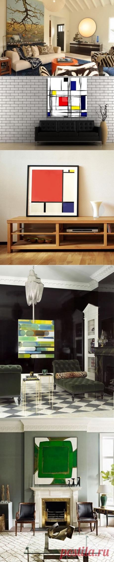 Настенный декор в современном стиле: 20 смелых примеров