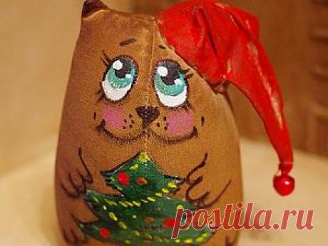 «котик кубышка» - Ярмарка Мастеров - ручная работа, handmade