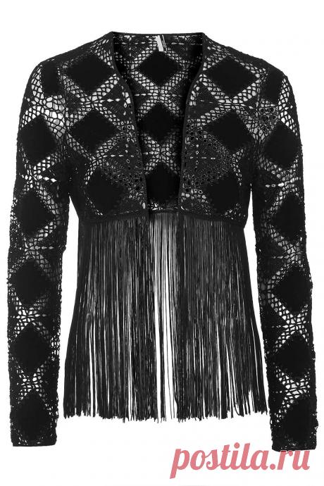 Соединяем квадраты. Небольшая подборка жакетов и жилетов. - "Шью - вяжу - соединяю"))...или "Комбинированные вещи"...или "Сочетание вязания и шитья" - Страна Мам