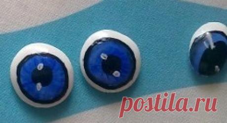 Как сделать глазки для игрушек своими руками?