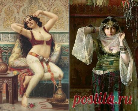 Живопись ХIХ-ХХ вв, или Восток – дело тонкое: роскошные восточные красавицы в работах художников