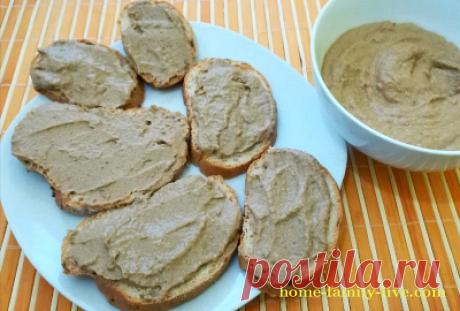нежный паштет из куриной печени