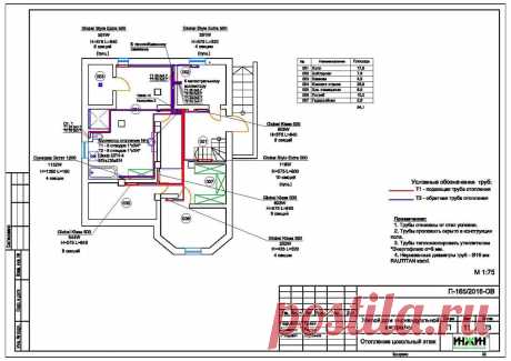 Проект отопления, чертеж 796