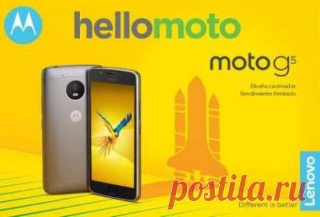 Все характеристики Moto G5 и Moto G5 Plus появились в сети Lenovo представит на MWC 2017 смартфоны Moto G5 и Moto G5 Plus. День назад в сети появились практически все характеристики, а также несколько пресс-рендеров новинок. Предполагаемые характеристики Moto G5: 5-дюймовый экран с разрешением 1920x1080 пикселей, защитное стекло Corning Gorilla Glass 3, восьмиядерный процессор Qualcomm Snapdragon 430 (MSM8937) с тактовой частотой 1,4 ГГц, графический ускоритель Adreno 505, 2 ГБ оперативной и…