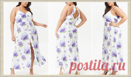 Летние сарафаны и платья для полных -много схем и выкроек | МНЕ ИНТЕРЕСНО | Яндекс Дзен