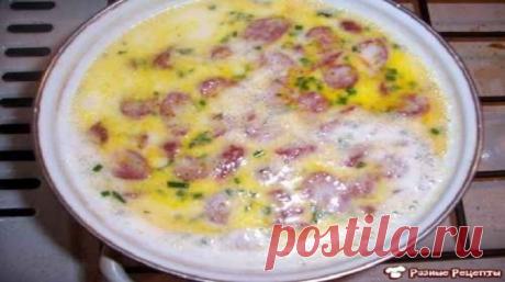 Самый быстрый суп с охотничьими колбасками - Очень вкусно