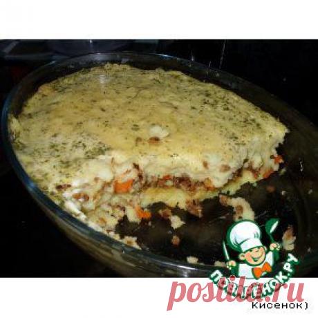 Запеканка из картофельного пюре - кулинарный рецепт