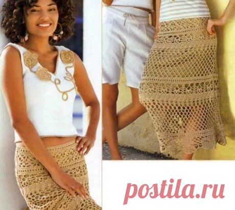 Кружевная юбка на подкладе - Юбки,шорты,штаны - Вязание крючком -МАСТЕР-КЛАССЫ ПО РУКОДЕЛИЮ- Страна рукоделия