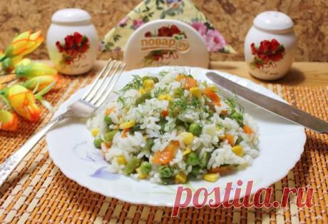 Рис с кукурузой и фасолью - пошаговый рецепт с фото на Повар.ру