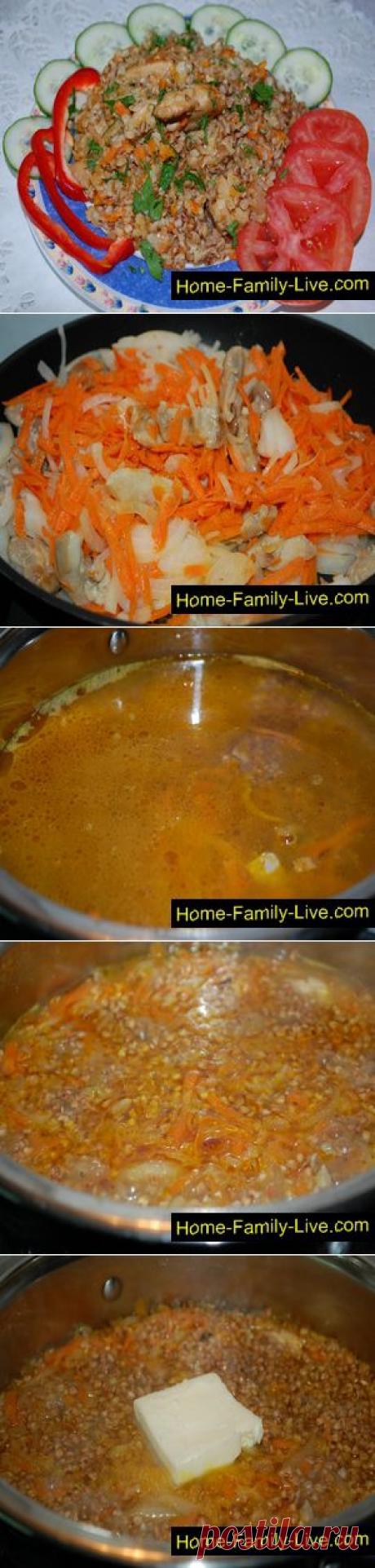 Гречка с курицей - Кулинарные рецепты