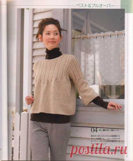 японская кофточка