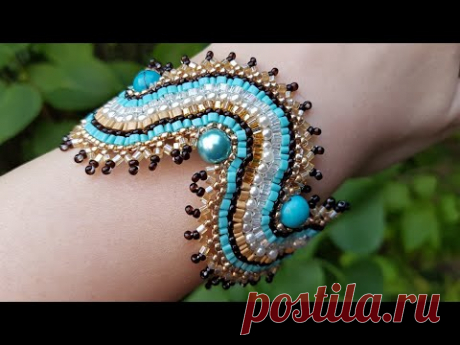 Браслет из бисера/Beaded Bracelet/Браслет своими руками/Diy bracelet