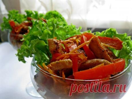 Салат с курицей в китайском стиле - красиво, аппетитно и необычайно вкусно!.