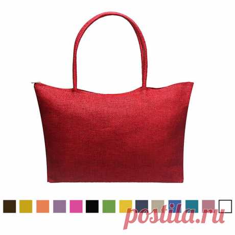 Лучший Подарок Hcandice Новая Мода Простой Цвета Конфеты Большой Соломенной Пляжные Сумки Женщины Повседневная Сумка bea6610 купить на AliExpress