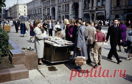 Москва 1959 года. Уличная торговля