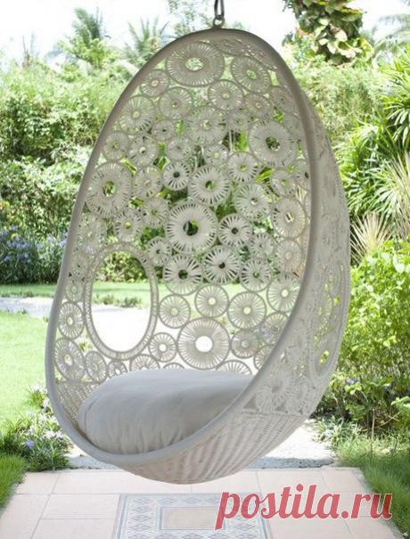 Подвесные кресла / Удивительное искусство