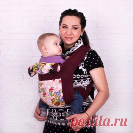 Май-слинг Цветочная фантазия