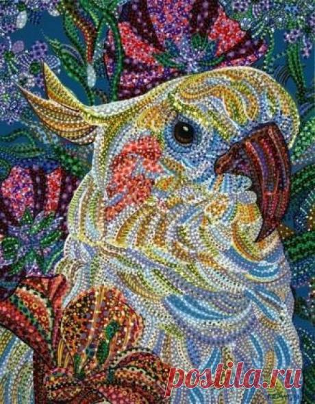 Точечная живопись.