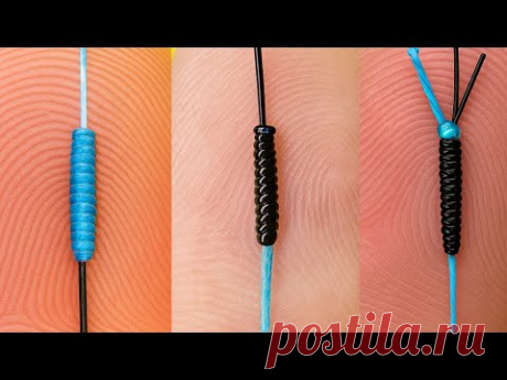 Tie the PERFECT Fishing Knot in Just 5 Minutes. These knots are ideal for fluorocarbon and braided line. You can also use these knots to tie a cord and a fishing line. Every beginner fisherman should know fishing knots. I will show you how to tie a shock leader or how to tie two fishing lines together. I also show useful tips, life hacks and homemade fishing crafts on the channel.