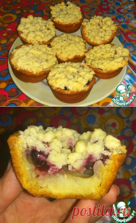 Тарталетки с ванильным кремом и ягодой – кулинарный рецепт