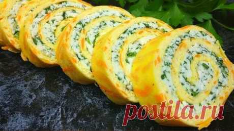 Яркий Как Лето, РУЛЕТ ИЗ ОМЛЕТА!