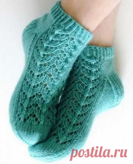 Детские носки спицами схемы с описанием