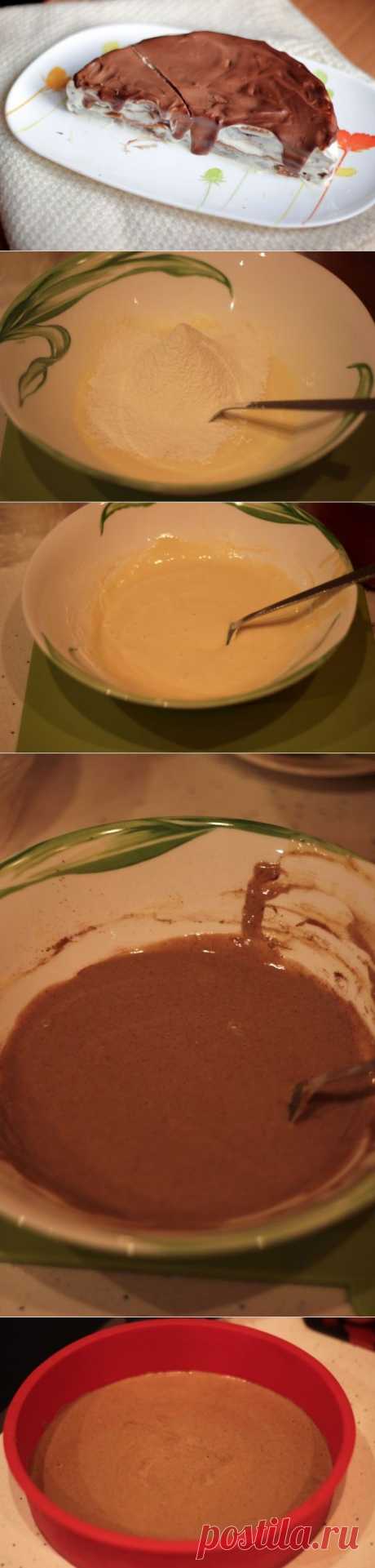 Как приготовить блюдо "шоколадный торт со сметанным кремом" - рецепт, ингридиенты и фотографии | sloosh