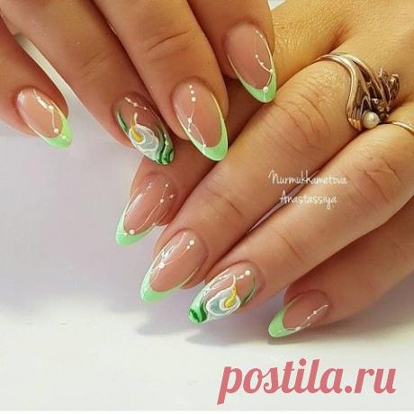 Яркий френч. Нравится?