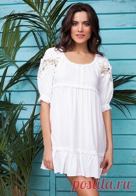 Белое бохо, или Шикарная одежда для королевы летнего пляжа | Журнал Ярмарки Мастеров