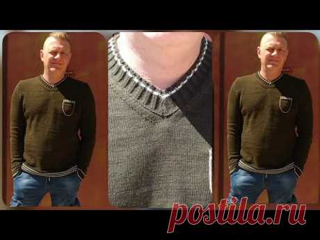 Пуловер на любой вязальной машине