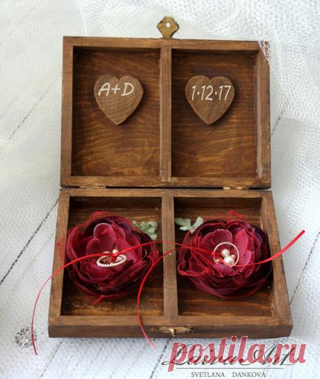 Wedding Ring Bearer Box Wedding Ring Bearer Pillow