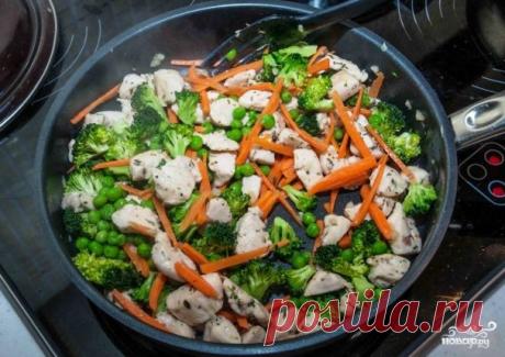 Паста с курицей в сливочном соусе - пошаговый кулинарный рецепт на Повар.ру