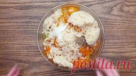 Ленивые голубцы на сковороде
