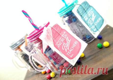 Teacher Gift Tag: Your teacher will love this adorable gift.