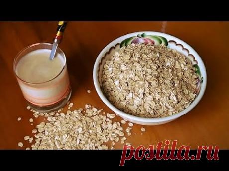 Овсяное молоко для здоровья и красоты.