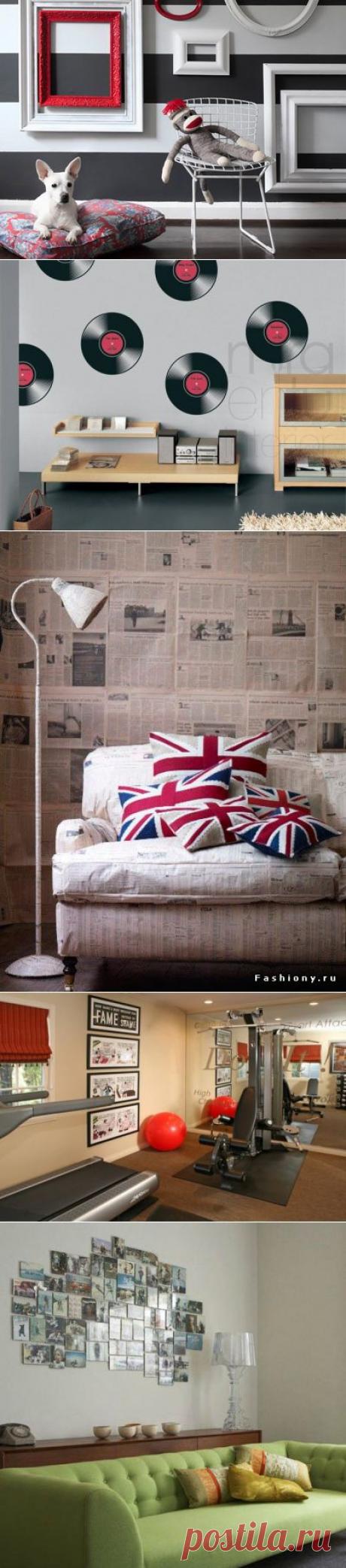 Настенный декор из того, что под рукой / Домоседы